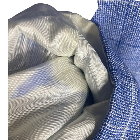 3/$30⭐️𝅺VINTAGE Blue Partially Lined Women’s One Button Blazer - Picture 5 of 8